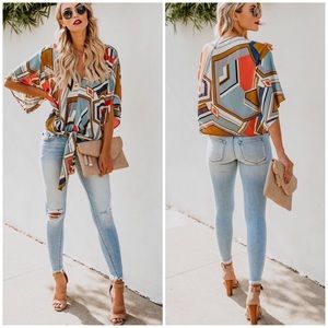 Lightest Wash Distressed Frayed Ankle Skinny Jeans